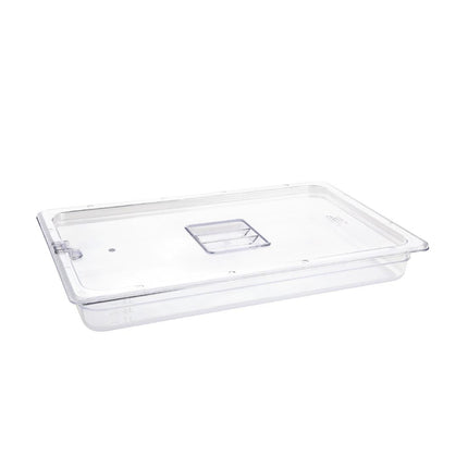 Polycarbonate Gastronorm Container 1/1 Clear 65mm | Vogue 3