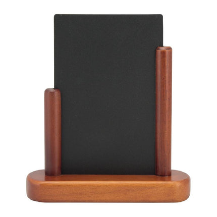 Mahogany Table Chalkboard Sign | Securit | 17x15.5 cm