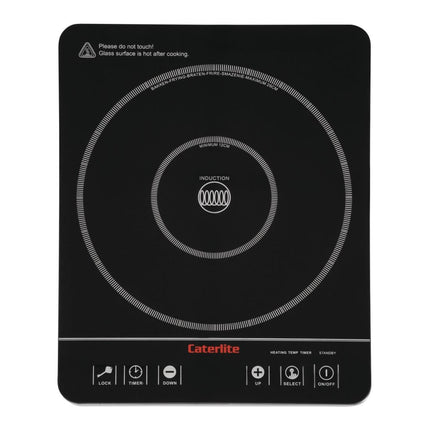 2000W Induction Cooktop with Touch Controls | Caterlite 9