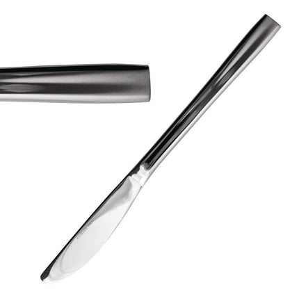 Hotel Table Knife Set | Comas | 12 Pieces | Polished 18/0 Stainless Steel