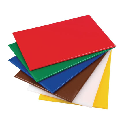 Cutting Board Yellow 450x300x10mm | LDPE | Hygiplas 7