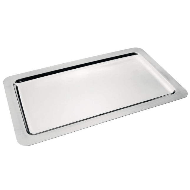 Rectangular Stainless Steel Serving Tray GN 1/1 | Olympia