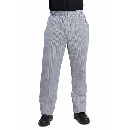 Unisex Chef Pants Black-White Checkered | Whites Vegas | M