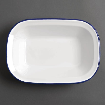 Enamel Serving Dish 19x28cm | Olympia 3