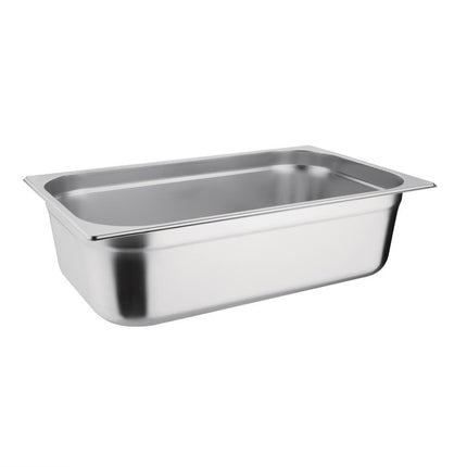 Stainless Steel 1/1 Gastronorm Pan with Lid | Vogue 4