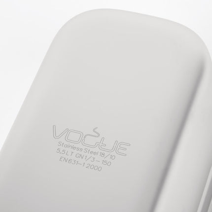 Stainless Steel GN 1/3 Container 150mm Depth | Vogue 7