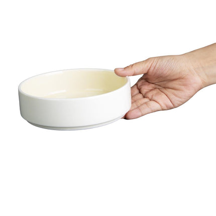 Fondant Bowls Lemon Yellow 152mm | Olympia | 6 Pieces 3