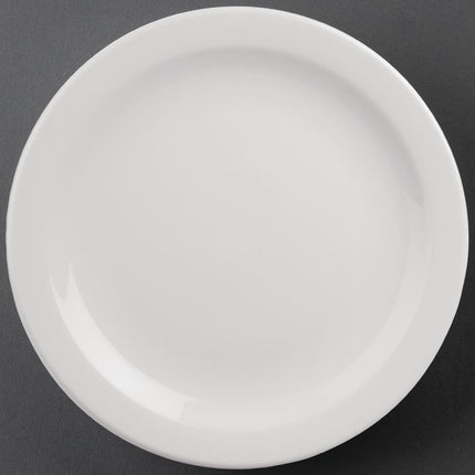 Dinner Plates with Narrow Rim 28.4cm | Olympia Athena | 6 Pieces