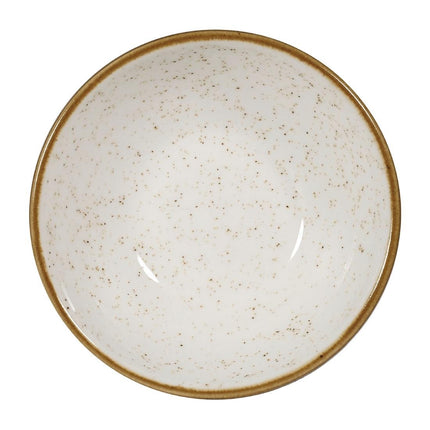 Shallow Bowl Stonecast Barley White with Contrasting Rim | Churchill | 170ml
