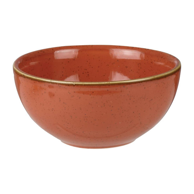 Stonecast Spiced Orange Soup Bowl 47cl | Churchill (12 Pieces)