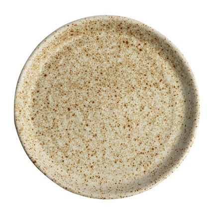 Round Plates with Narrow Rim Cream 18cm | Olympia Canvas