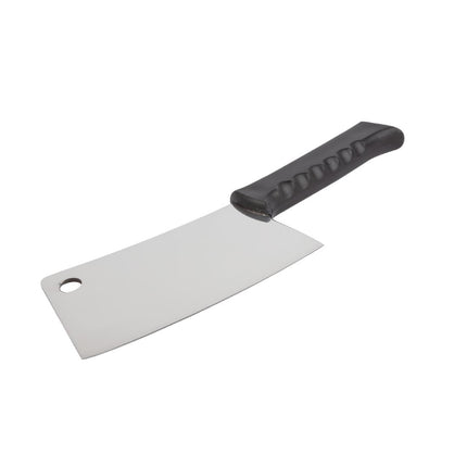 Black Cleaver Knife 20.5cm Stainless Steel | Vogue 5