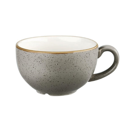 Cappuccino Cup 34 cl | Churchill Stonecast Grey | 12 Pieces