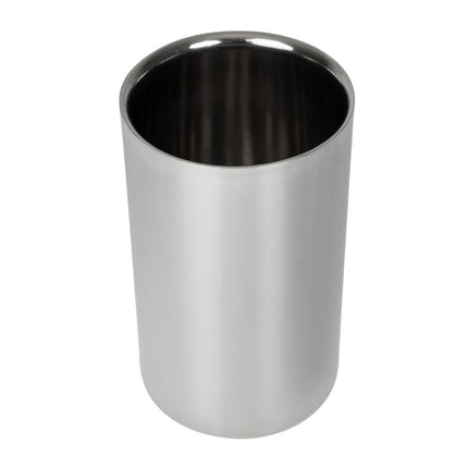 Brushed Stainless Steel Wine Cooler | Double Insulated | 20cm x 12cm Ø 2