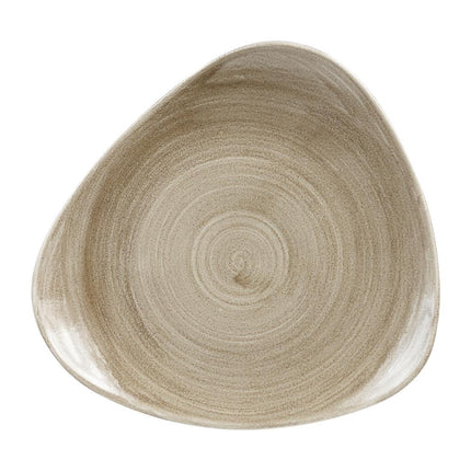 Stonecast Patina Antique Taupe Lotus Plate 30.5cm | Churchill