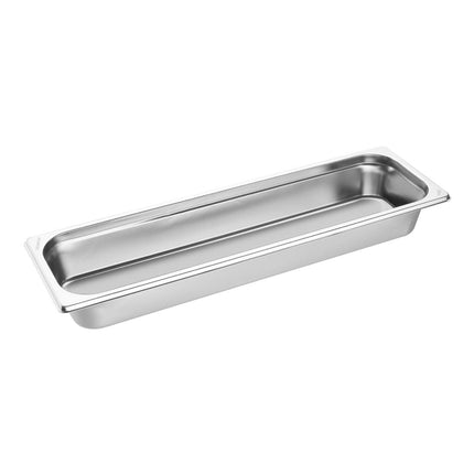 Stainless Steel Gastronorm Pan 2/4 Size 65mm | Vogue 2