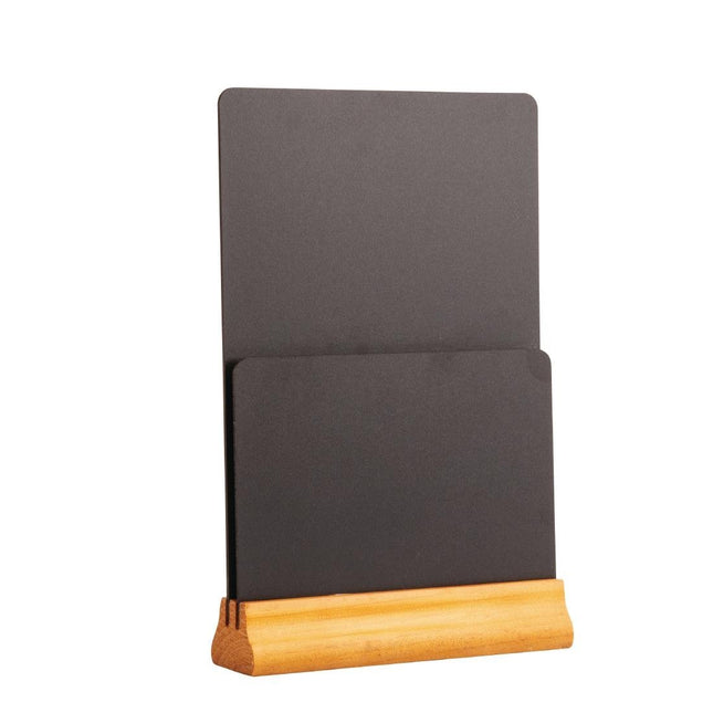 Double-Sided Chalkboard Menu Holder | Olympia