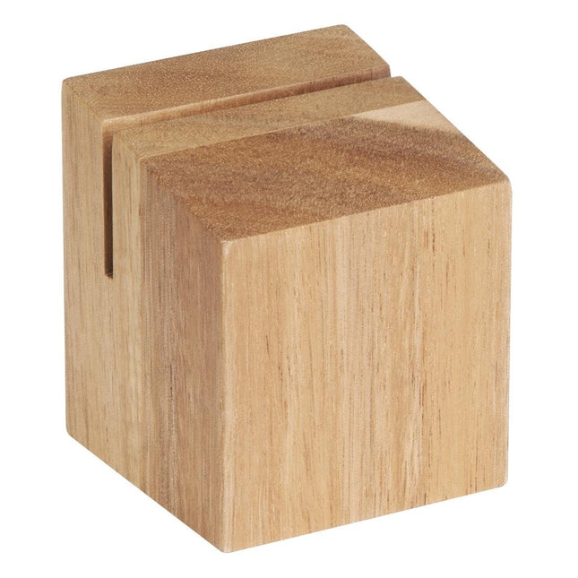 Wooden Menu Holder | Olympia | Acacia Wood