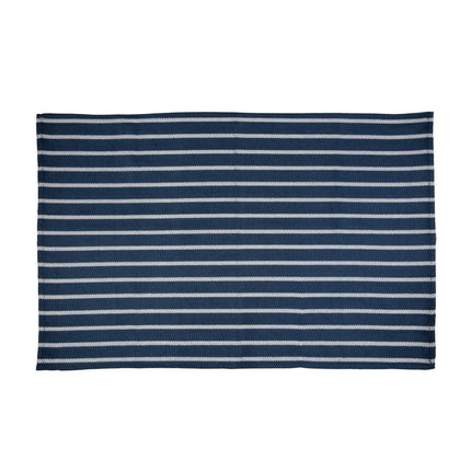 Vogue Blue and White Striped Tea Towel 45.7 x 71.1cm