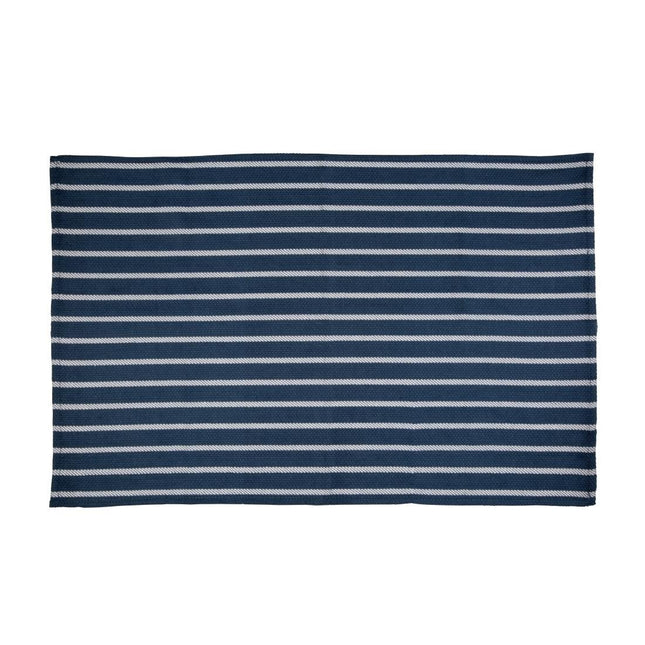 Vogue Blue and White Striped Tea Towel 45.7 x 71.1cm