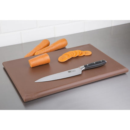 HDPE Cutting Board Brown 450x300x25mm | Hygiplas 4
