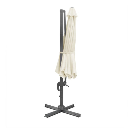 Venice Heavy Duty Freestanding Parasol 3.5 m | Bolero | Cream 2