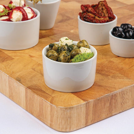 White Porcelain Ramekins 8cm | Olympia Whiteware 3
