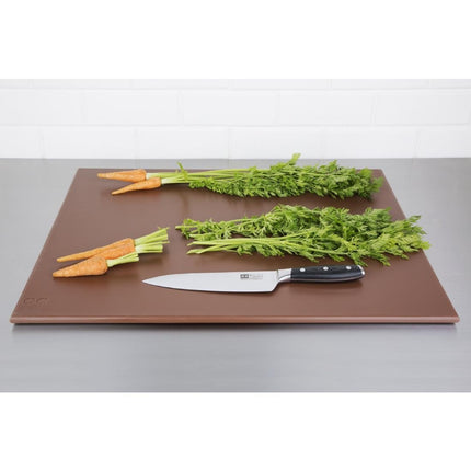HDPE Cutting Board Brown | Hygiplas | 600x450x12mm 3