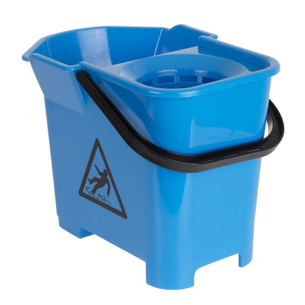 Blue Color-Coded Mop Bucket 16L | Jantex 3