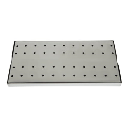 Stainless Steel Drip Tray with Removable Grid 40x20 cm | Olympia 4