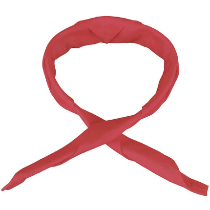 Red Neck Scarf | Whites | 90x65 cm | Easy to Wash