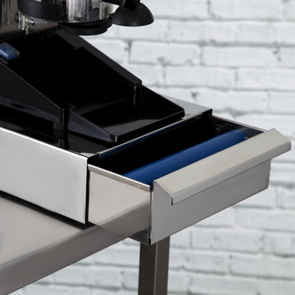 Stainless Steel Removable Knock-Out Drawer for Coffee Grounds 5
