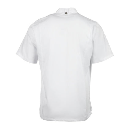 Unisex Chef Jacket with Zipper and Cool Vent Panels | Chef Works Springfield | White | S 5
