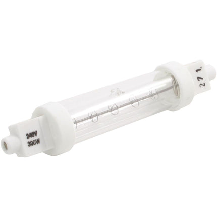 300W Infrared Coated Lamp | Ceramic Holder with Aluminum Reflector | 118 mm