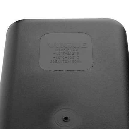 Polycarbonate Black Container GN 1/3 150mm | Vogue 6