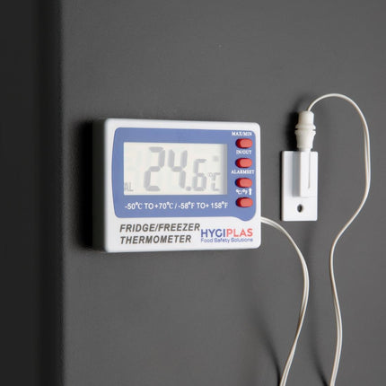 Digital Refrigerator and Freezer Thermometer | Hygiplas 3