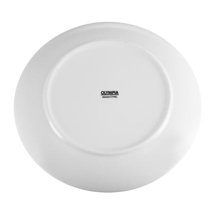 Coupe Plates 25cm | Olympia Whiteware 5