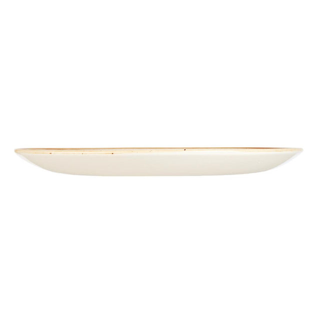Coupe Plate 21.7cm | Churchill Stonecast Barley White 2