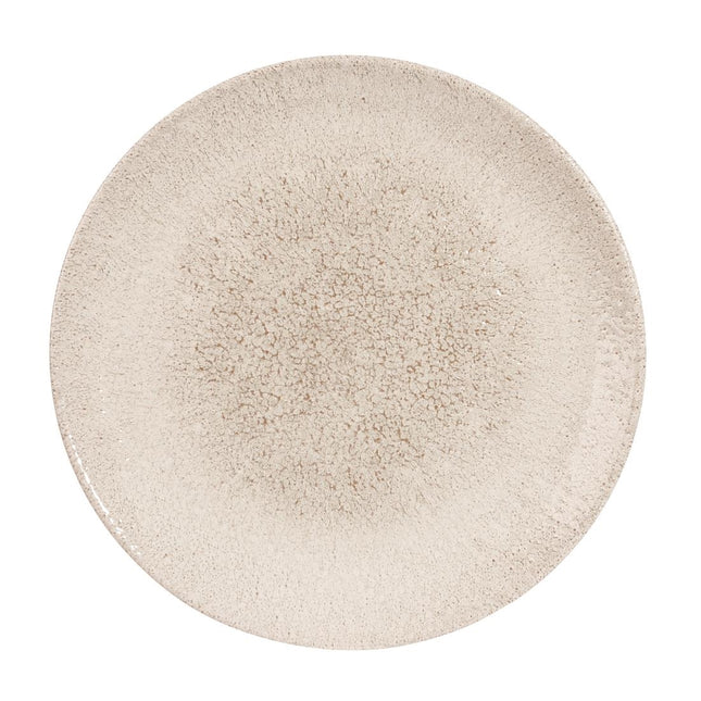 Raku Agate Grey Evolve Coupe Plate 26 cm | Churchill