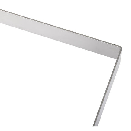 Square Cake Pan 20x2cm Stainless Steel | De Buyer 2