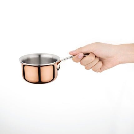 Mini Copper Saucepan 9cm Ø 330ml | Vogue Triwall 2