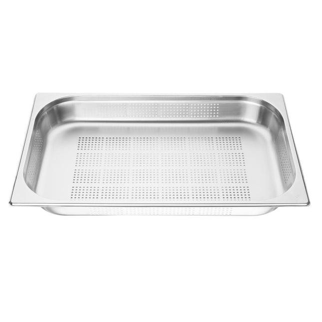 Perforated Stainless Steel GN 1/1 Pan 65mm | Vogue 2