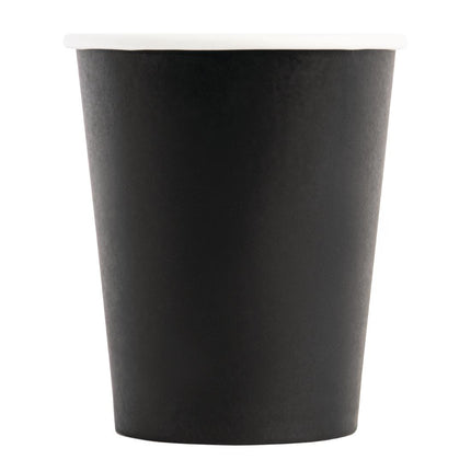 Recyclable Single-Wall Black Coffee Cups | Fiesta | 23cl 2