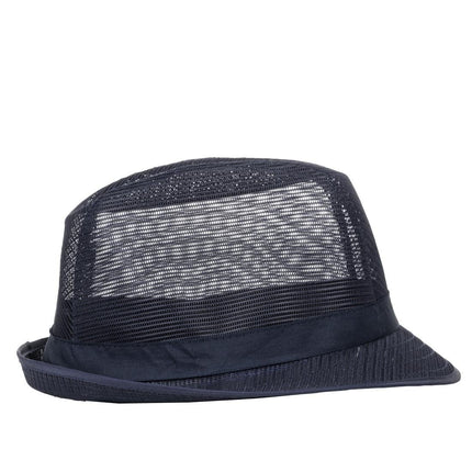 Blue Trilby Hat with Hairnet S (54cm) | Chef Works 3