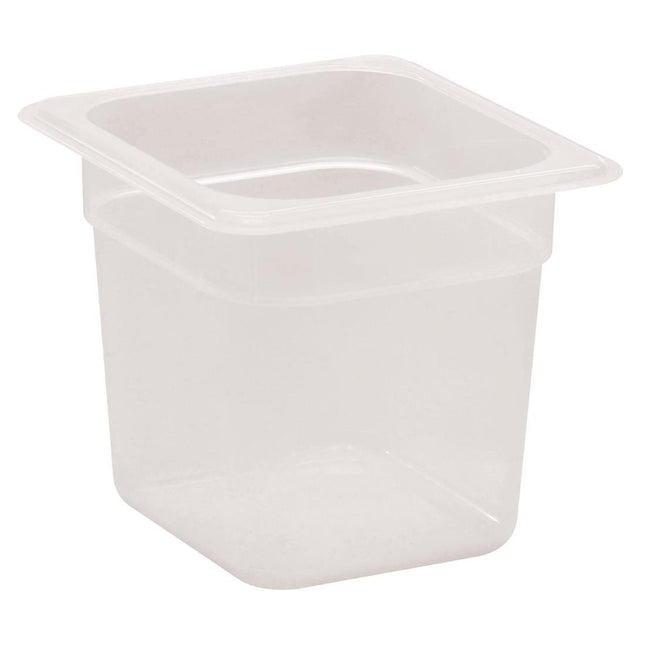Polypropylene GN 1/6 Food Pan 15cm Deep | Cambro