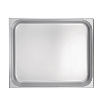 Stainless Steel GN 2/1 Container 100mm Depth | Vogue 3