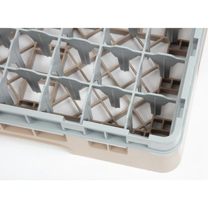 Dishwasher Rack with 49 Compartments, Max Glass Height 9.2cm | Cambro Camrack 3