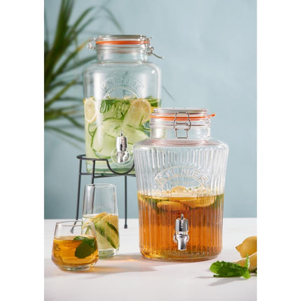 Clip Top Drink Dispenser | Kilner | 5 Liter Capacity 8