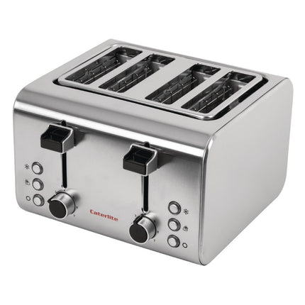4-Slot Stainless Steel Toaster | Caterlite 2