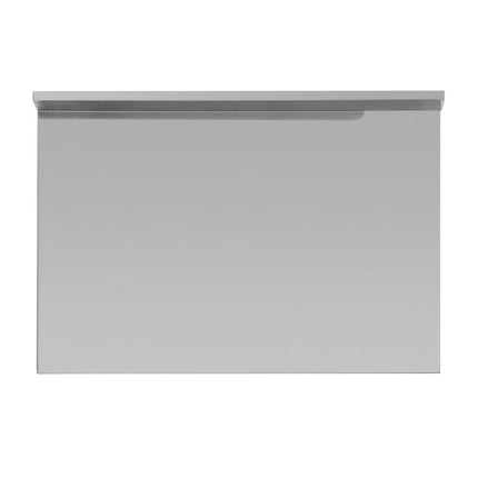 Stainless Steel Worktable with Backsplash | Vogue | 90x90x60 cm 4